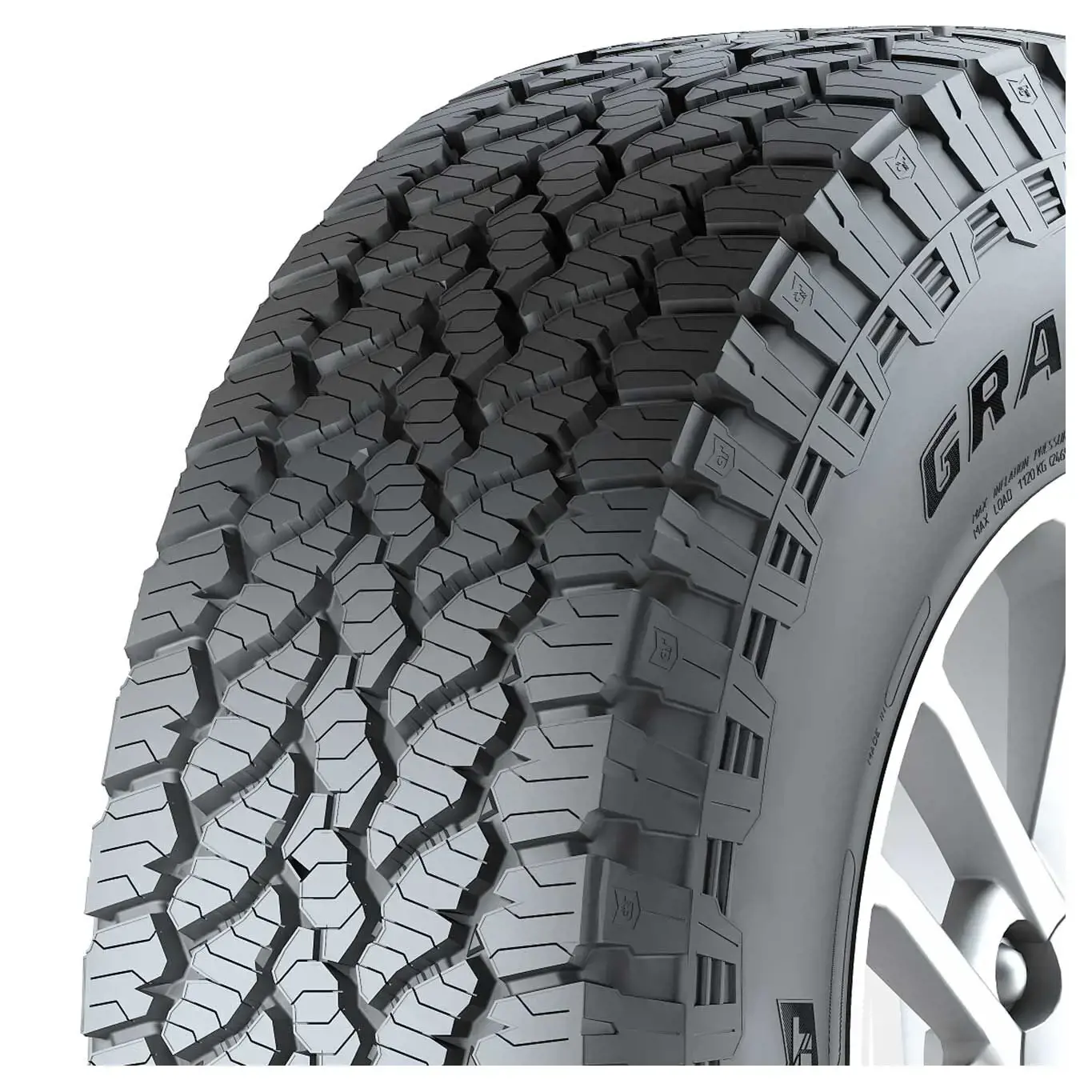 235/65 R16C 121R/119R Grabber AT3 10PR