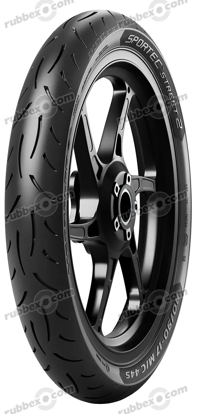 Metzeler Sportec Street 2 Front 90/80 -17 46S TL M/C (Luxembourg)